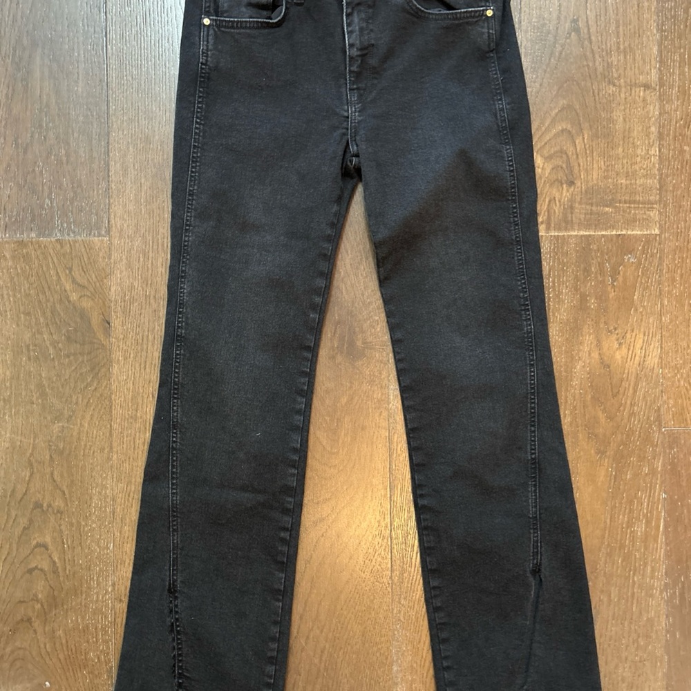 Front Slits Y2k Flare Jeans 30/32